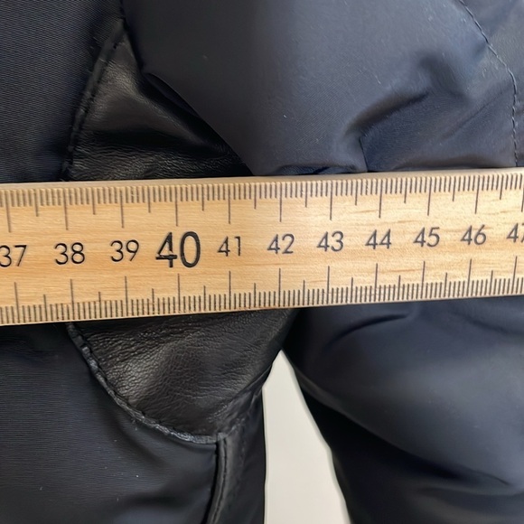 Rudsak - Classic Long Coat Jacket With Hood Old Money - Black  Petite Small - Picture 12 of 13